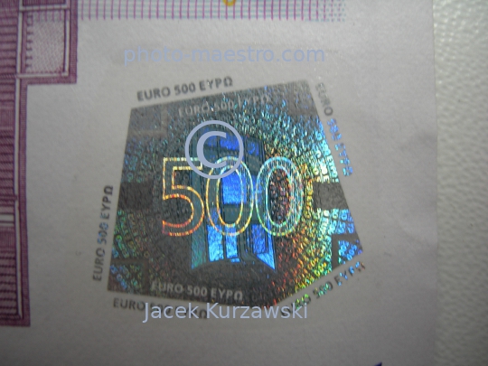 Europe,euro,note,500euro,security,holografic details
