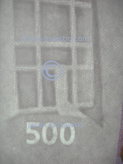 Europe,euro,note,500euro,watermark,security,detail