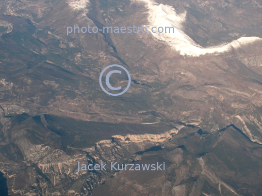 France,Alpes,winter,mountains snow-covered Alpes,aerial image,Provence,sommets