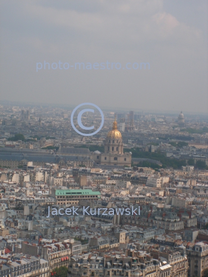 France-Paris-capital city of France-architecture-panoramical view-Invalides