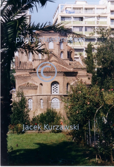 Greece,Thessaloniki,Makedonia,Orthodox temple,medieval architecture,history