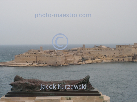 Malta,Valetta,architecture,port,haven,harbor,art,sculpture