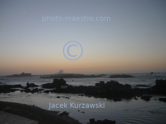 Morocco-Essaouira-Mogodor-Atlantic coast-twilight
