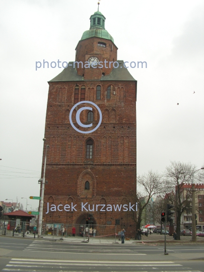 Poland,Gorzow Wielkopolski,Lubuskie voivodeship,city center,architecture,buildings