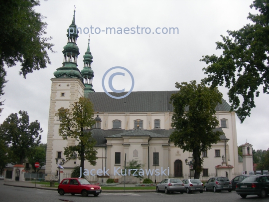 Poland,Lowicz,Lodz Voivodeship,architecture,monuments,panoramical view,city center