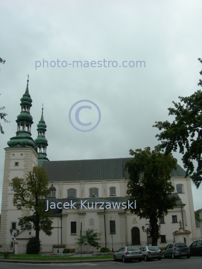 Poland,Lowicz,Lodz Voivodeship,architecture,monuments,panoramical view,city center