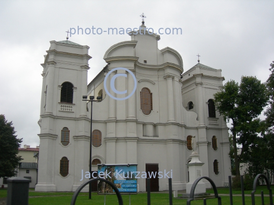 Poland,Lowicz,Lodz Voivodeship,architecture,monuments,panoramical view,city center