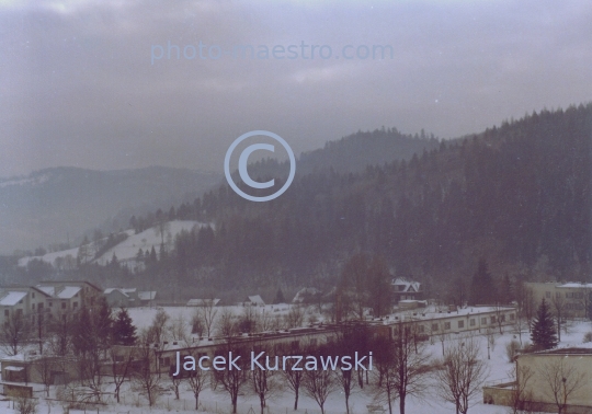 Poland,Muszyna,Lesser Poland voivodeship,monouments,architecture,nature,baleonology,mountains,winter
