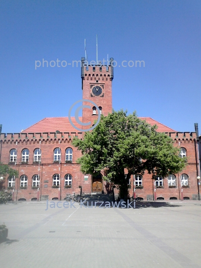 Poland,Szczecinek,West Pomeranian Voivodeship,architecture,monouments,city center