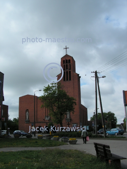 Poland,Tuchola,Kuyavian-Pomeranian Voivodeship,architecture,history,city center,monuments