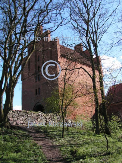 Poland,Zamek Bierzglowski, Kuyavian-Pomeranian Voivodeship,Teutonic Knights,gothic,architecture,monuments