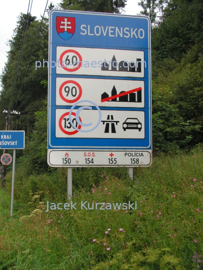 Slovakia-Presov Region-Border-Schengen